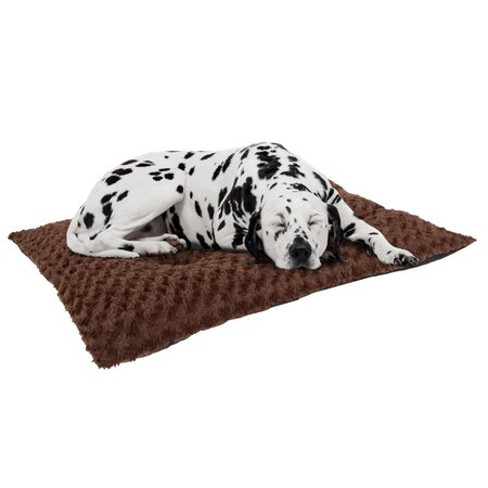 PET ADOBE Pet Adobe Jumbo Cushion Pillow Pet Bed - Chocolate 372977UJW